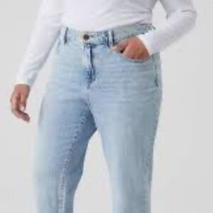 LANE BRYANT High Rise straight leg cropped jeans size women’s 14